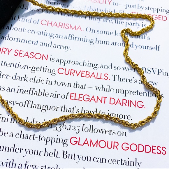 18K GOLD chain necklace pendant - Picture 2 of 4